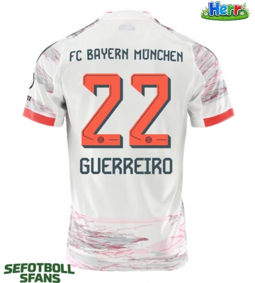 Bayern Munich Raphael Guerreiro #22 Bortatröja 2025-26 Kortärmad